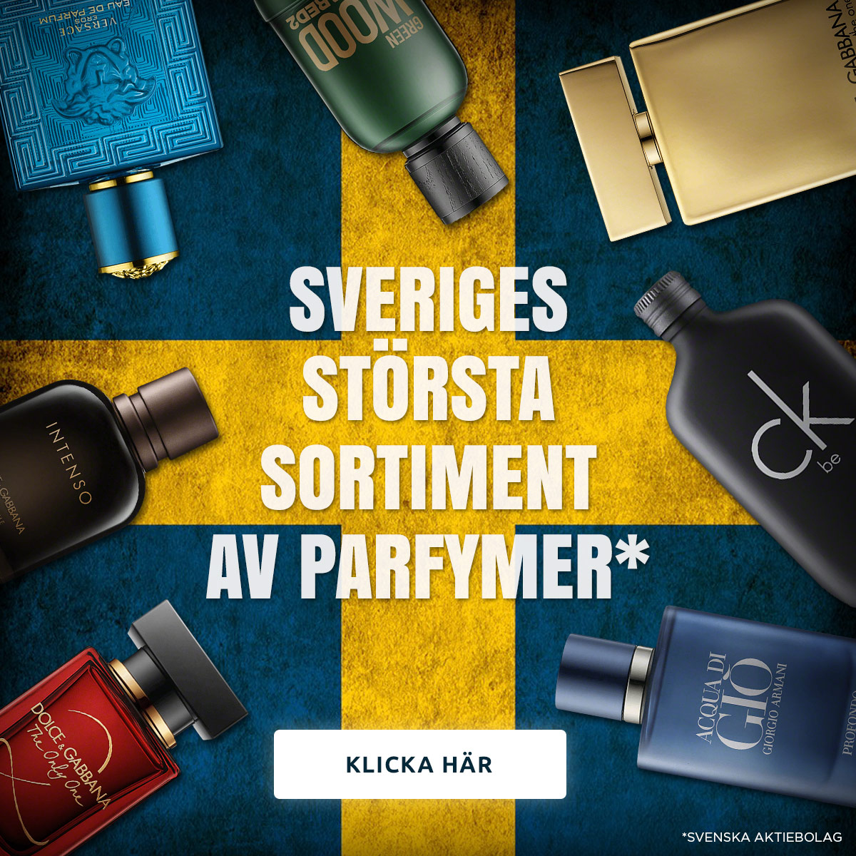 Sveriges största sortiment av parfymer