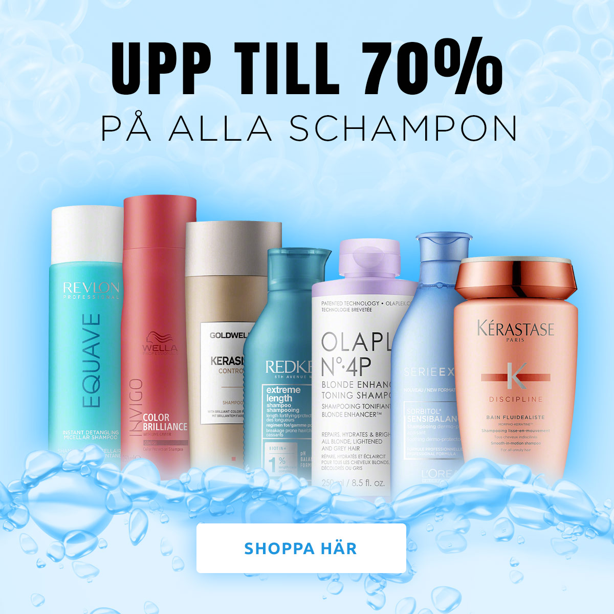 70% på Shampoon