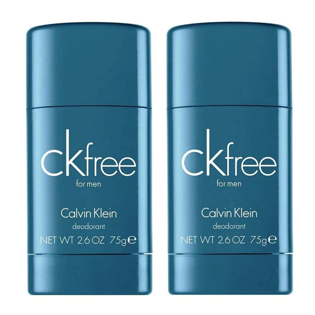 2-pack Calvin Klein CK Free Deo Stick 75ml