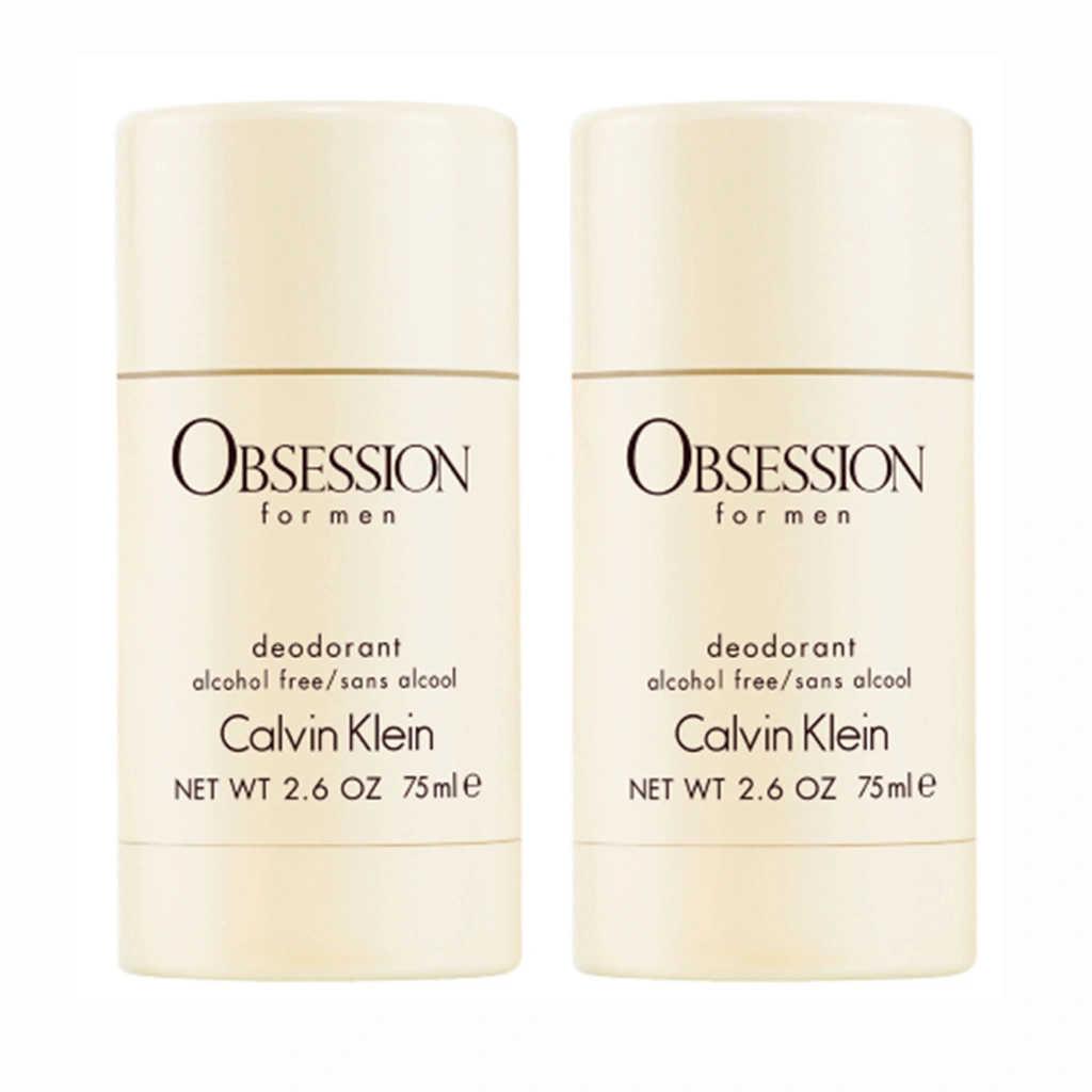 2-Pack Calvin Klein Obsession For Men Deostick 75ml