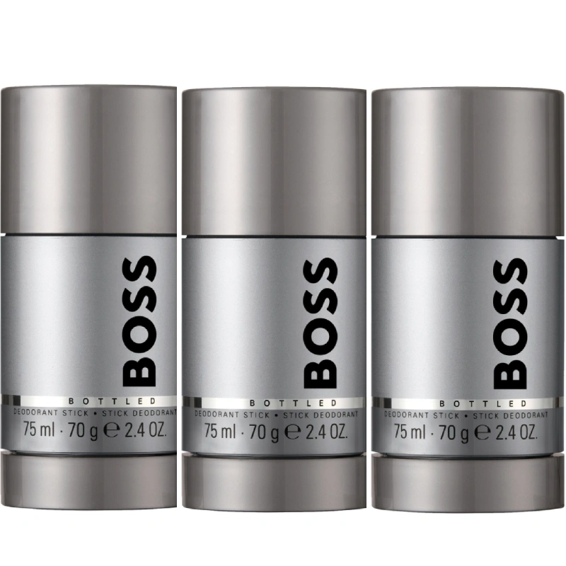 3-pack Hugo Boss Boss Bottled Deostick 75ml