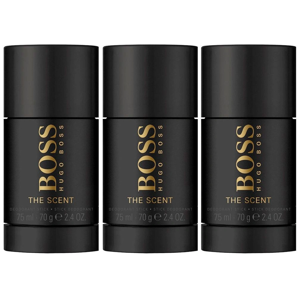 3-pack Hugo Boss Boss The Scent Deostick 75ml