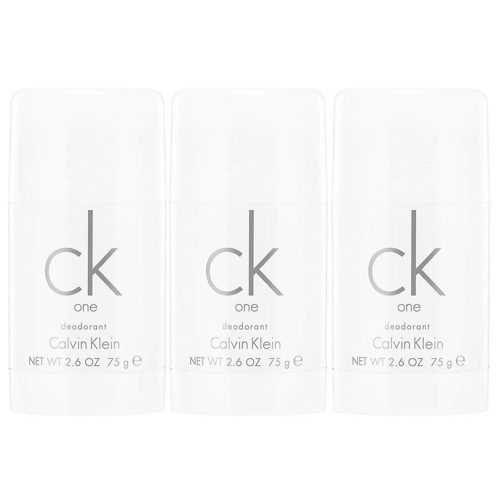 3-pack Calvin Klein CK One Deostick 75ml
