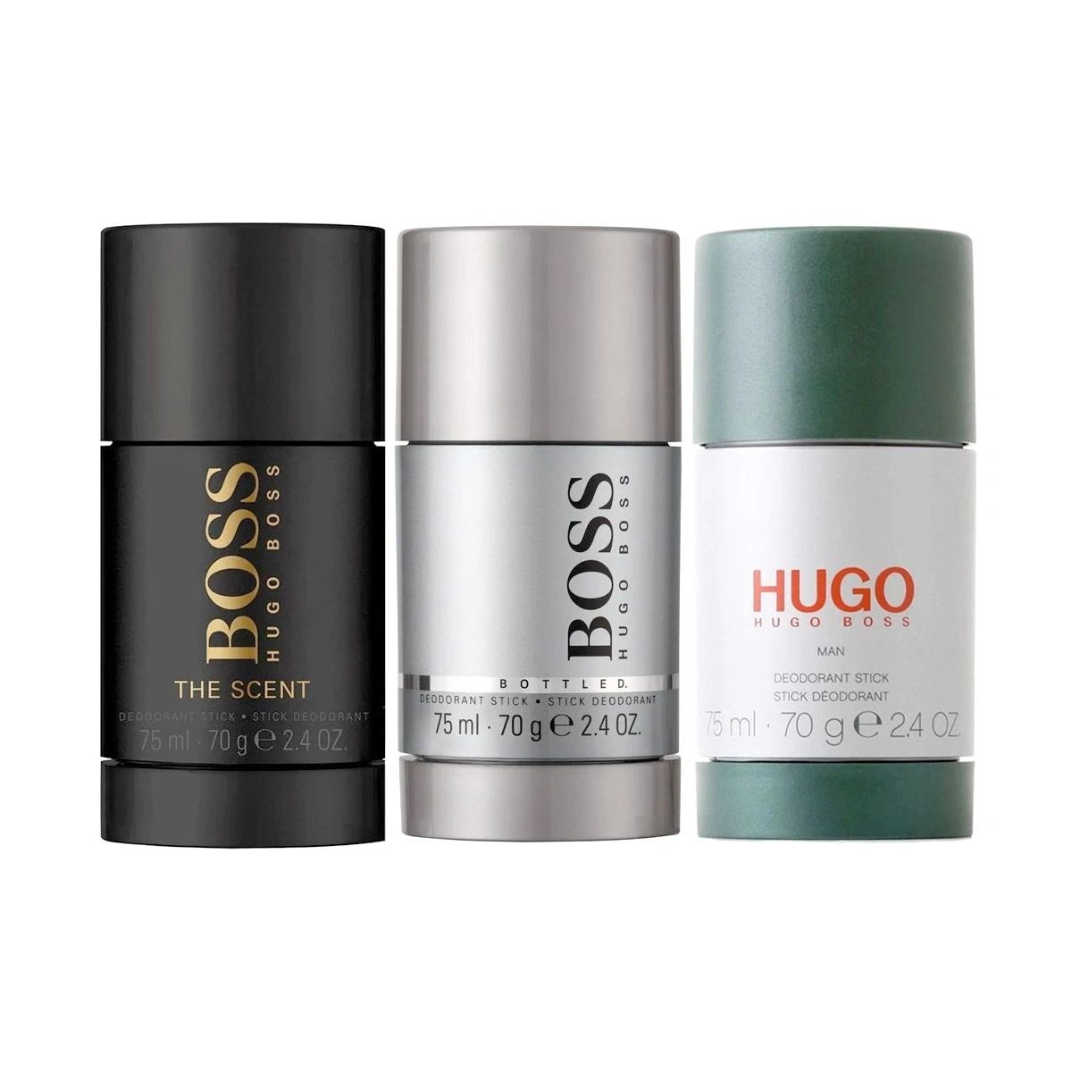 3-pack Hugo Boss Deostick - The Scent, Bottled, Hugo Man - Deodorant Herr