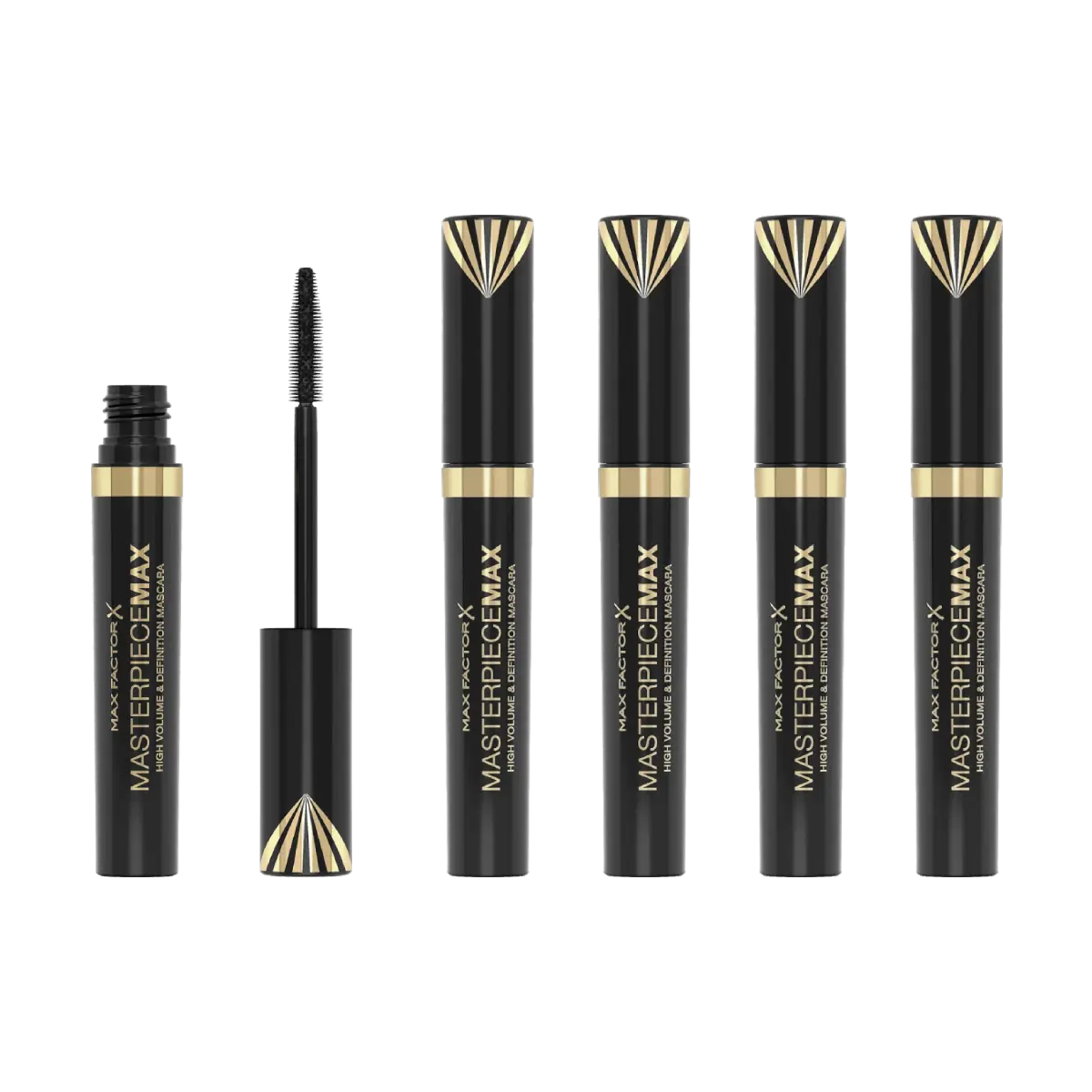 5-Pack Max Factor Masterpiece Max Mascara 7,2ml