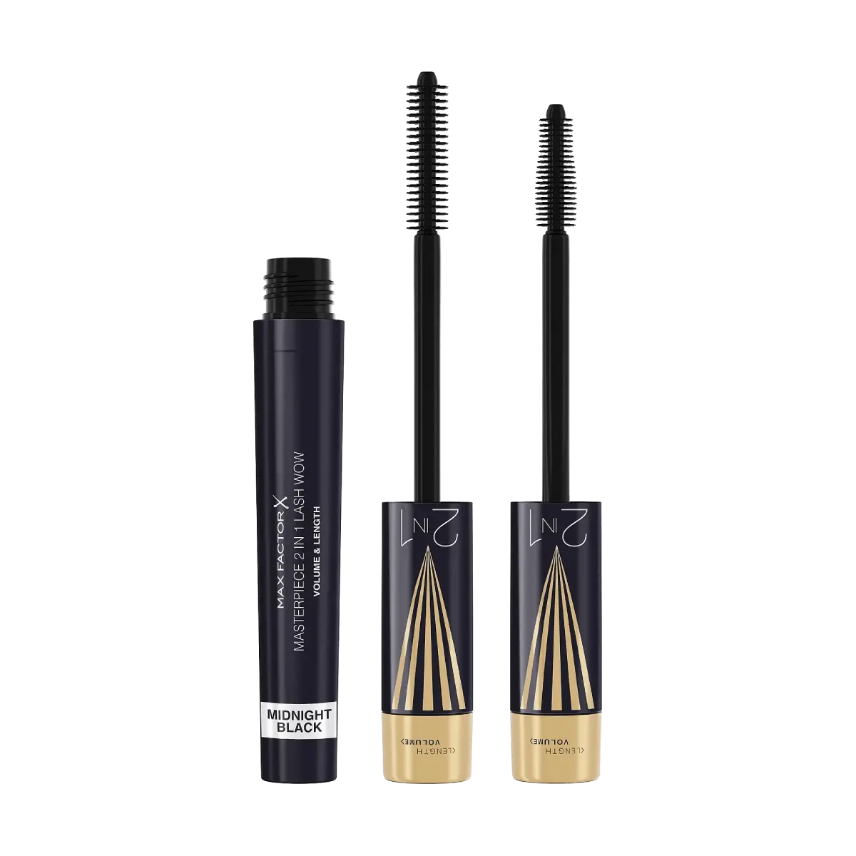 Max Factor Masterpiece 2-in-1 Lash Wow Mascara 03 Midnight Black 7ml