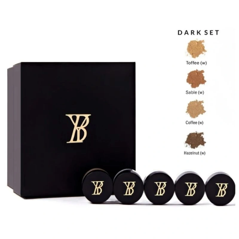 Youngblood Natural Loose Mineral Foundation Minis 4 x 0,7g Loose/Dark Set