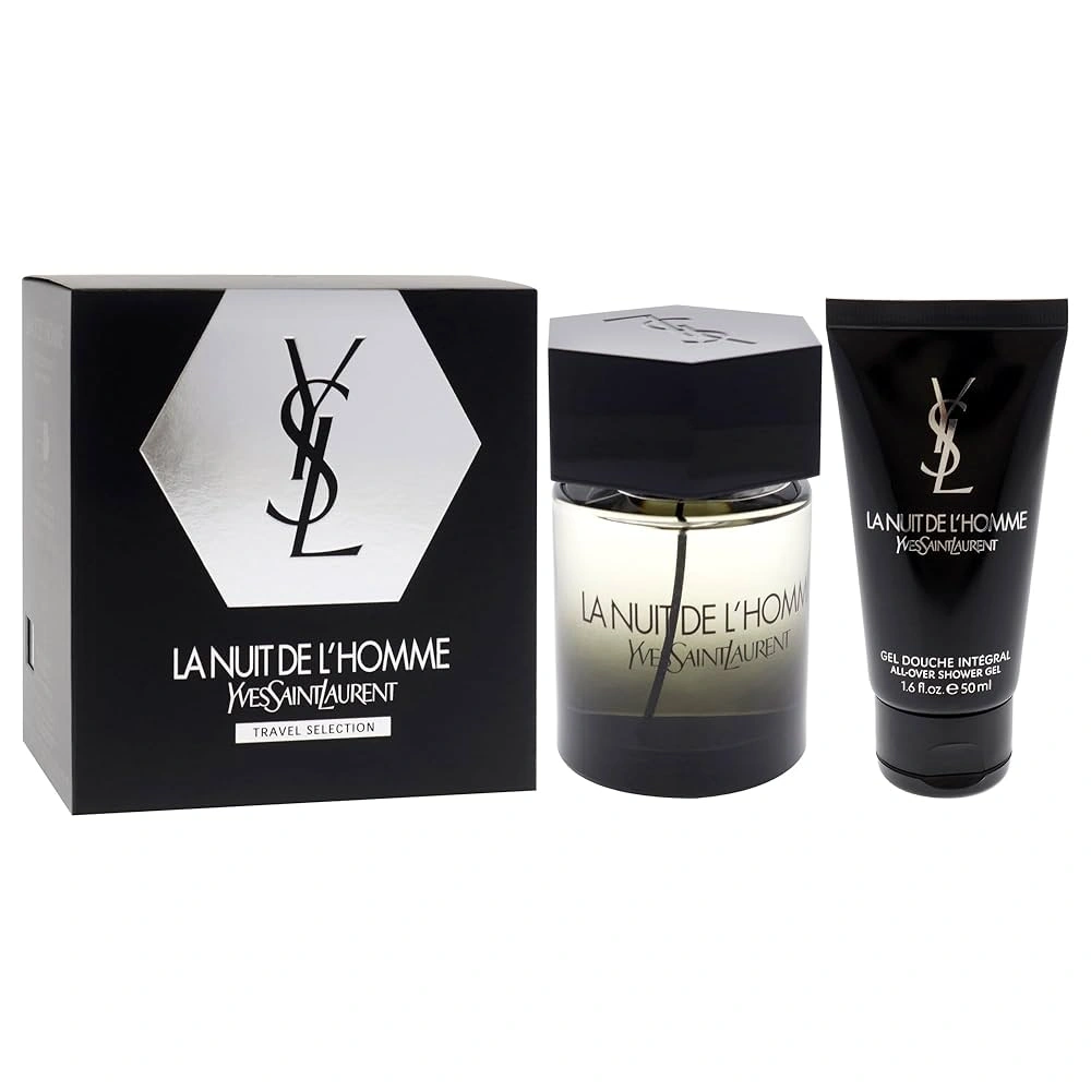 Yves Saint Laurent La Nuit de L'Homme Edt 100ml / 50ml All-Over Shower Gel Giftset