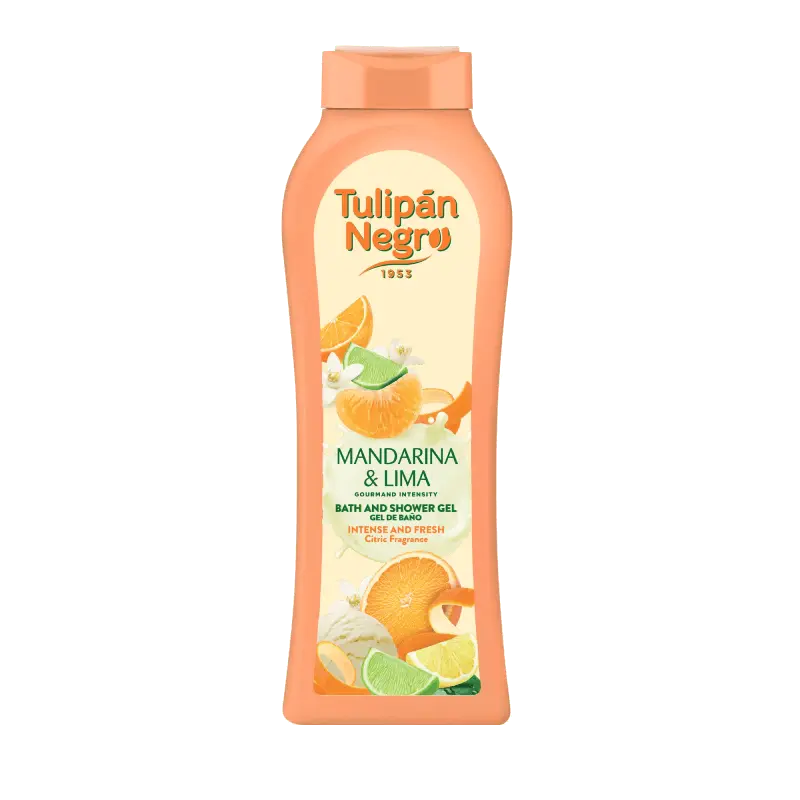 Tulipan Negro Mandarina & Lima Bath & Shower Gel 650ml