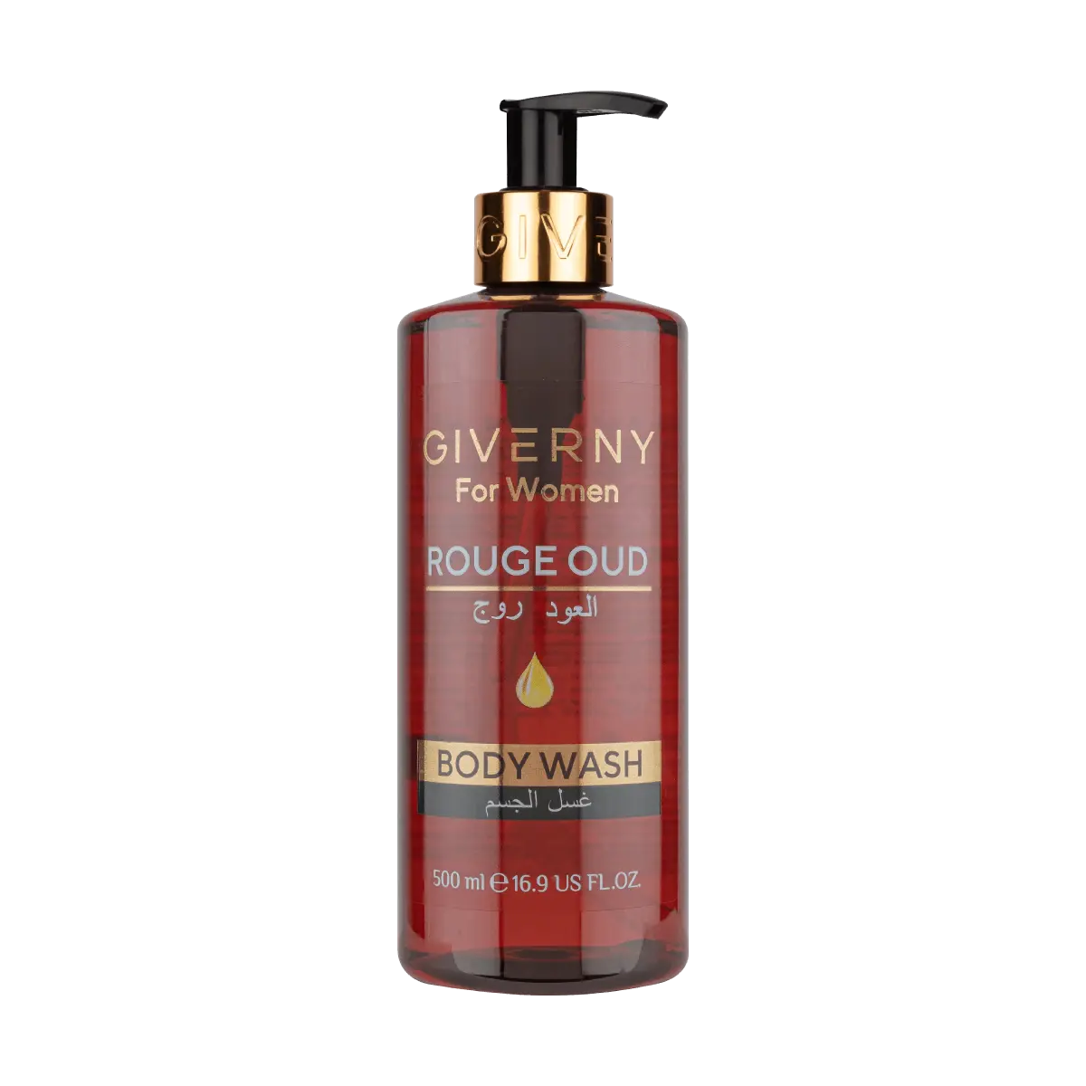 Giverny Rouge Oud Body Wash 500ml
