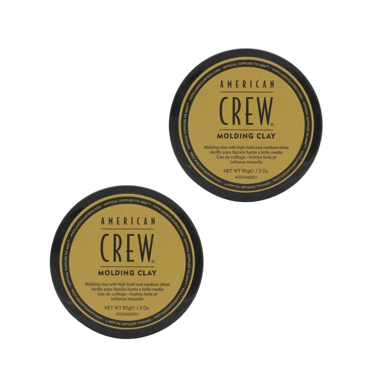 2-Pack American Crew Molding Clay 85g