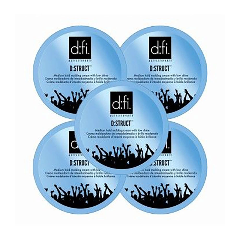 5-Pack d:fi D:Struct Pliable Molding Creme 150g