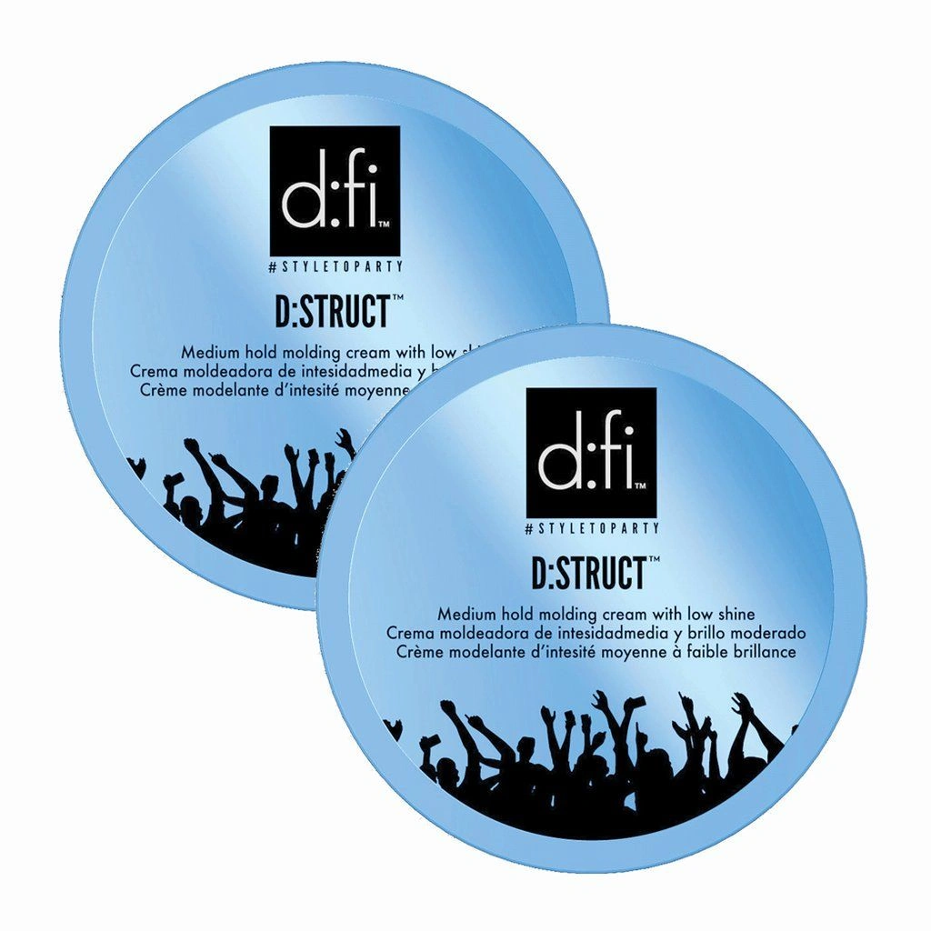 2-Pack d:fi D:Struct Pliable Molding Creme 75g