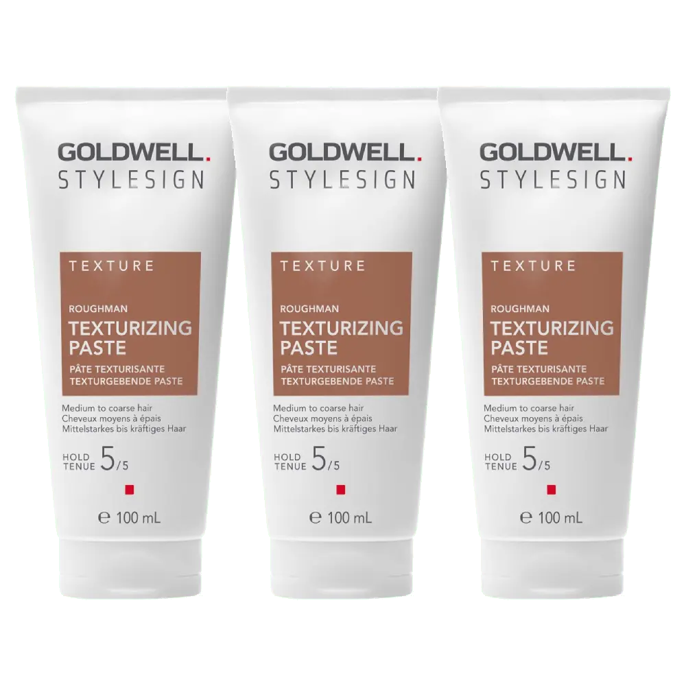 3-Pack Goldwell Stylesign Roughman Texturizing Paste 100ml