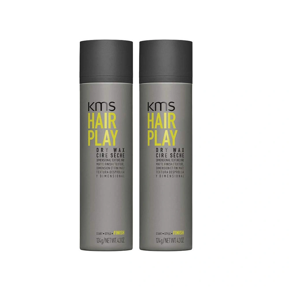 2-Pack KMS HairPlay Dry Wax 150ml