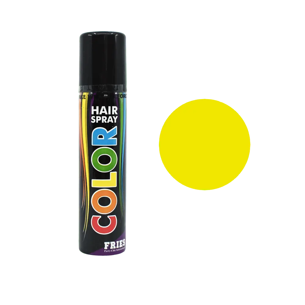 Bravehead Fries Color Hair-Spray Yellow 100ml