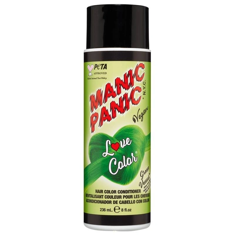 Manic Panic Love Color Hair Color Conditioner Green Venus 236ml