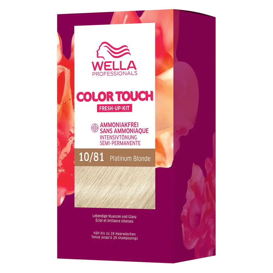 Wella Professionals Color Touch Pure Naturals 10/81 Platinum Blonde 130ml