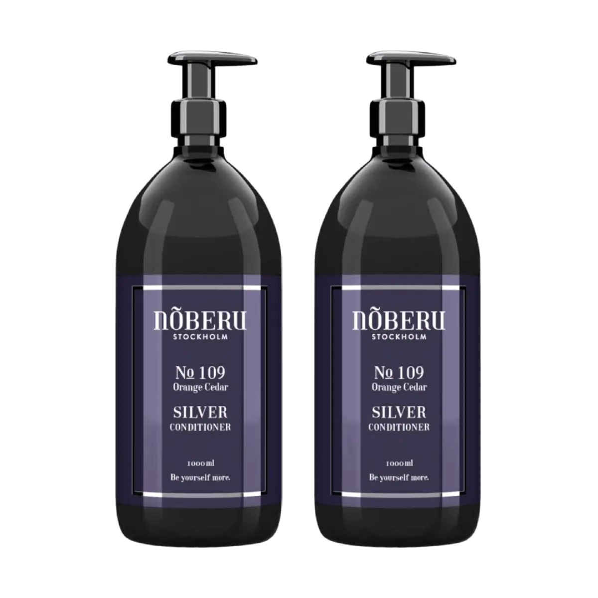 2-pack Nõberu Stockholm Silver Conditioner 1000ml