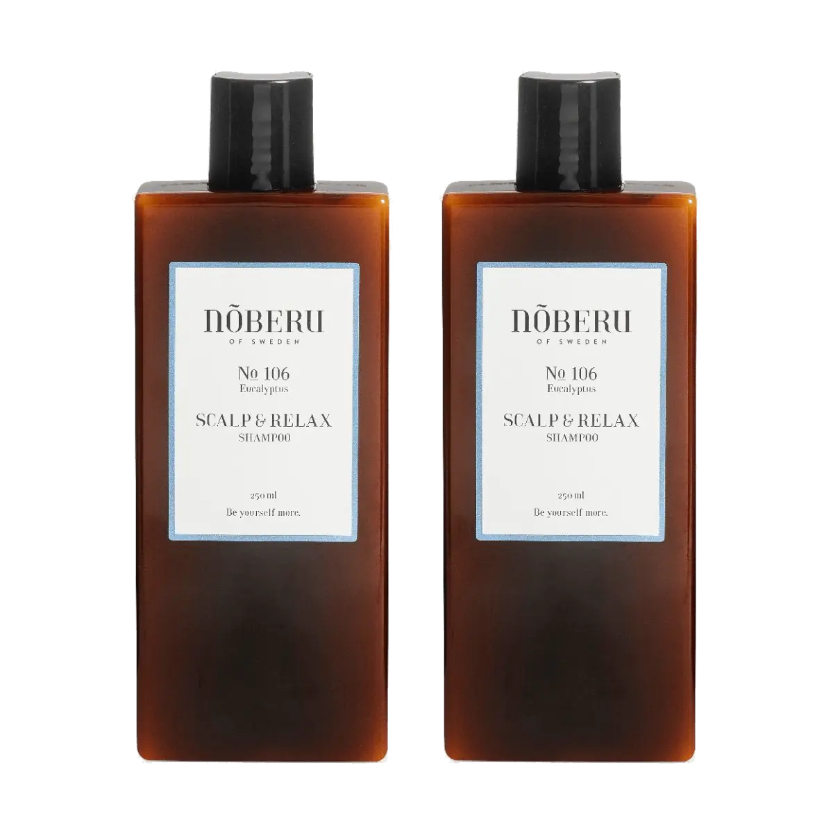 2-pack Nõberu Stockholm Shampoo Scalp & Relax 250ml
