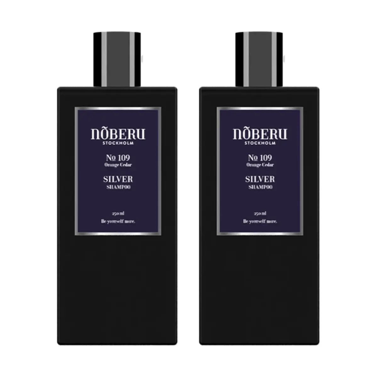 2-pack Nõberu Stockholm Silver Shampoo 250ml