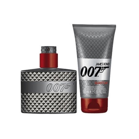 James Bond 007 Quantum Gift Set: EdT 30ml+SG 50ml - Skönhetsfel kartong