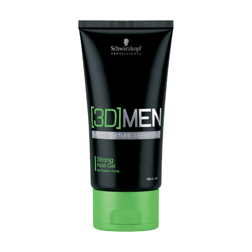 Schwarzkopf 3D Men Strong Hold Gel 150ml