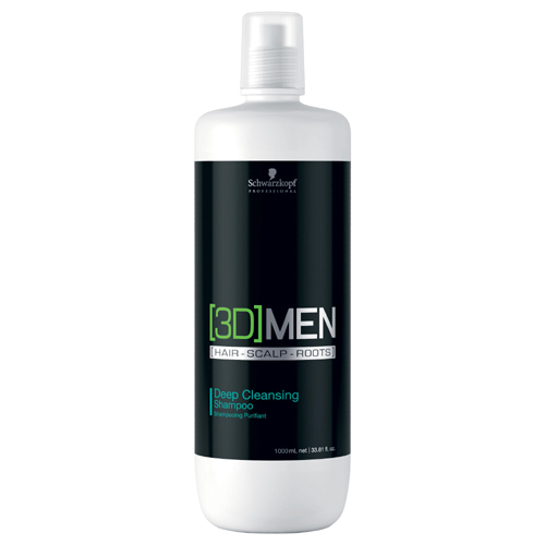 Schwarzkopf 3D Men Deep Cleansing Shampoo 1000ml