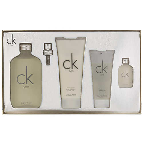 Calvin Klein CK One Gift Set: EdT 200ml+BL 100ml+SG 100ml+EdT 15ml thumbnail
