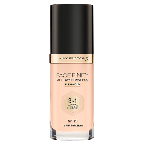 Max Factor Face Finity All Day Flawless 3in1 Foundation  SPF20 W30 Porcelain 30ml