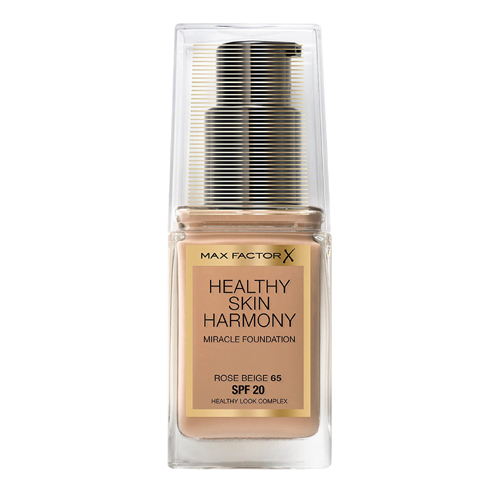 Max Factor Healthy Skin Harmony MIracle Foundation SPF20 30ml W65 Rose Beige