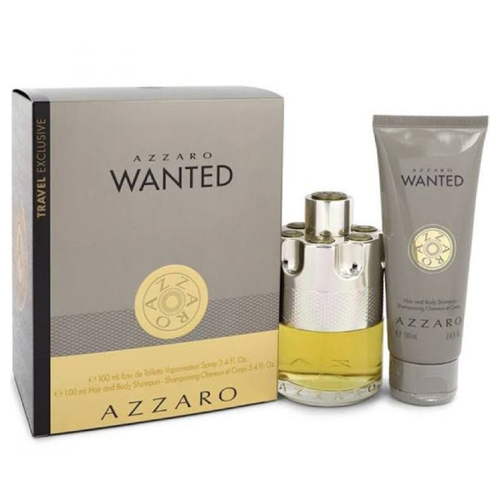 Azzaro Wanted Gift Set: EdT 100ml+SG 100ml