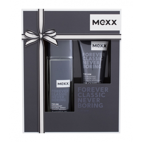 Mexx Forever Classic Never Boring for Him Gift Set: DS 75ml+SG 50ml