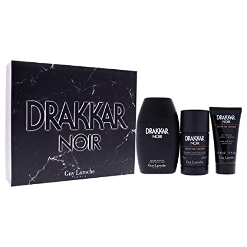 Guy Laroche Drakkar Noir Gift Set: EdT 100ml+DS 75ml+SG 50ml