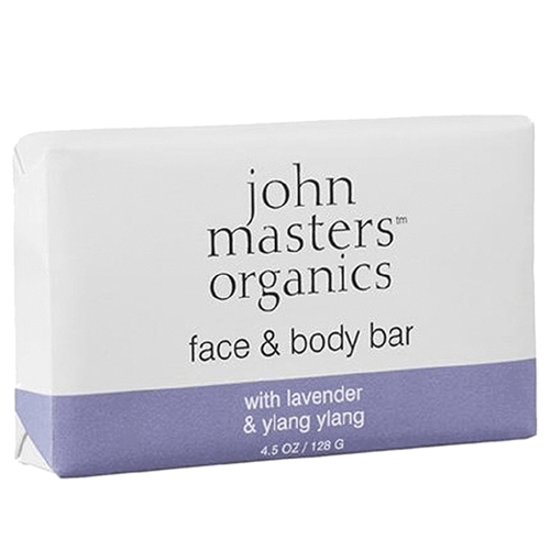 John Masters Organics Lavender Rose Geranium & Ylang Ylang Soap 128g