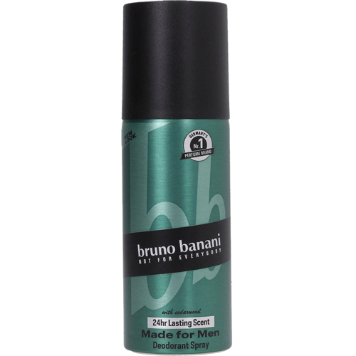 Bruno Banani Made for Men With Cedarwood Deo Spray 150ml