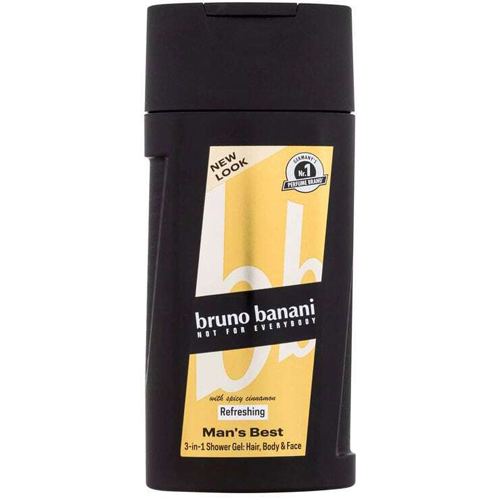 Bruno Banani Man´s Best With Spicy Cinnamon Shower Gel 250ml
