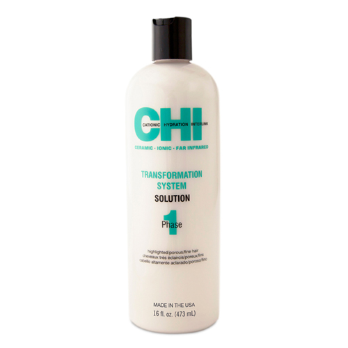 Farouk CHI Transformation System Solution Phase 1 Porous/Fine And Highlighted Hair473ml