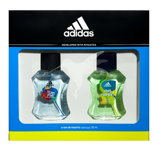 Adidas Team Five Gift Set: EdT 50ml+Get Ready EdT 50ml