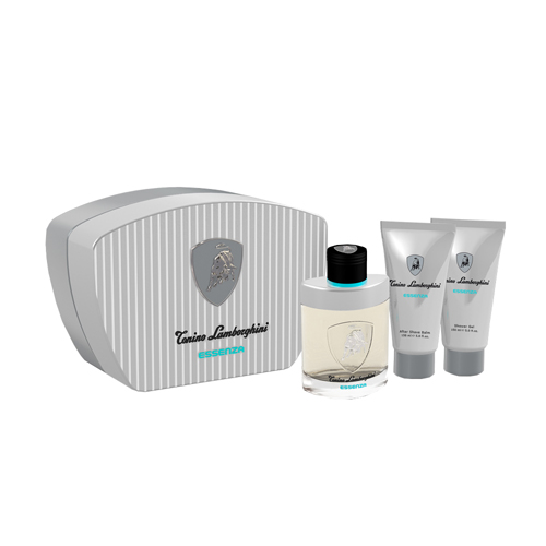 Lamborghini Essenza Gift Set: EdT 125ml+ABB 150ml+SG 150ml