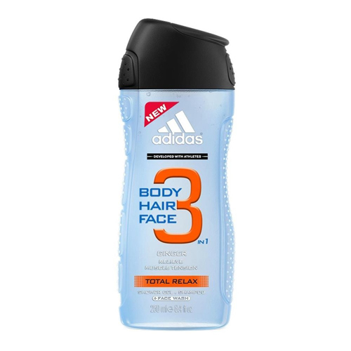Adidas 3in1 Total Relax Shower Gel 250ml