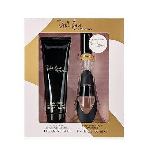 Rihanna Reb`l Fleur Gift Set: EdP 50ml+Body Lotion 90ml