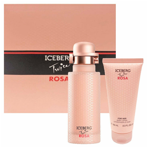 Iceberg Twice Rosa Gift Set: EdT 125ml+BL 100ml