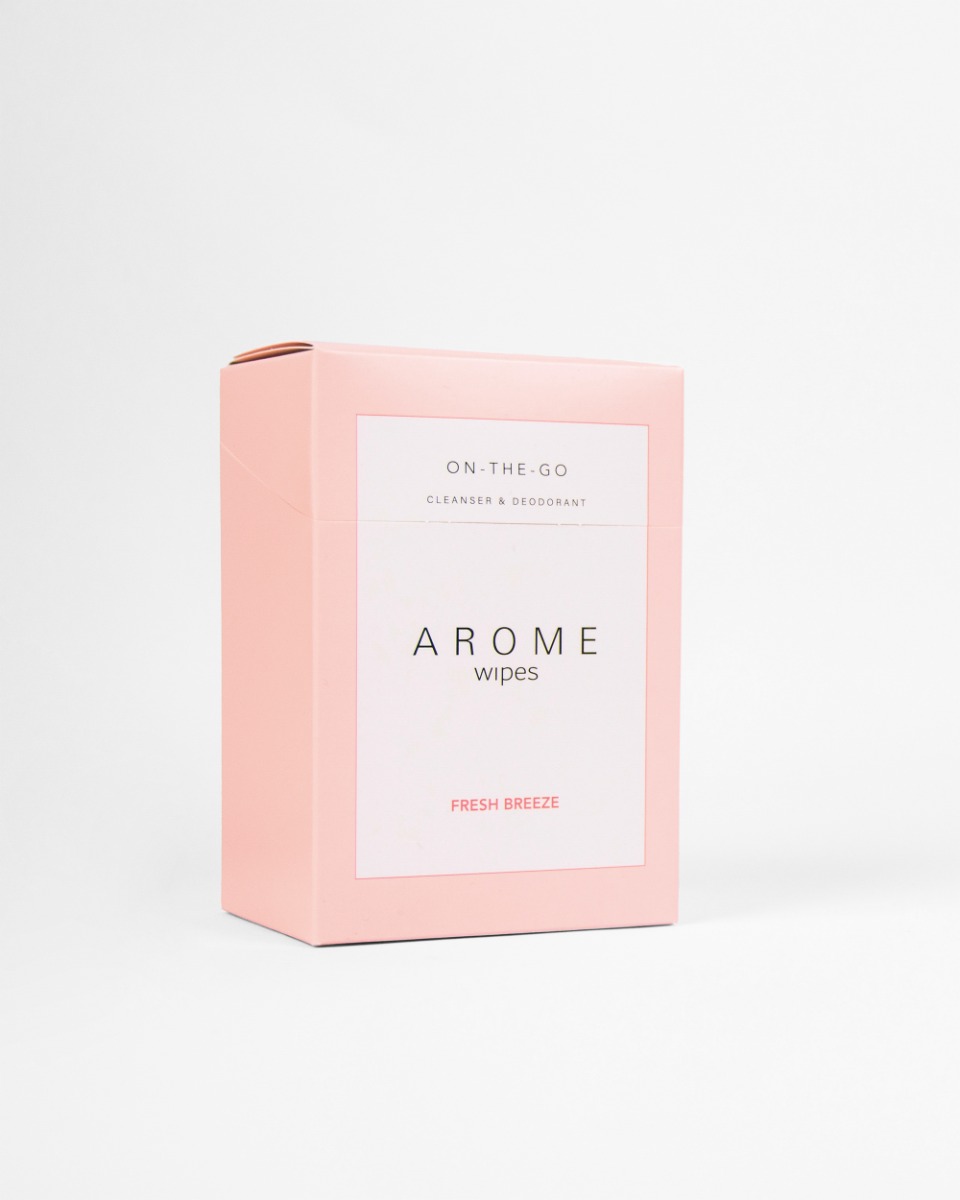 Arome Wipes On-The-Go Wipes (10 st)