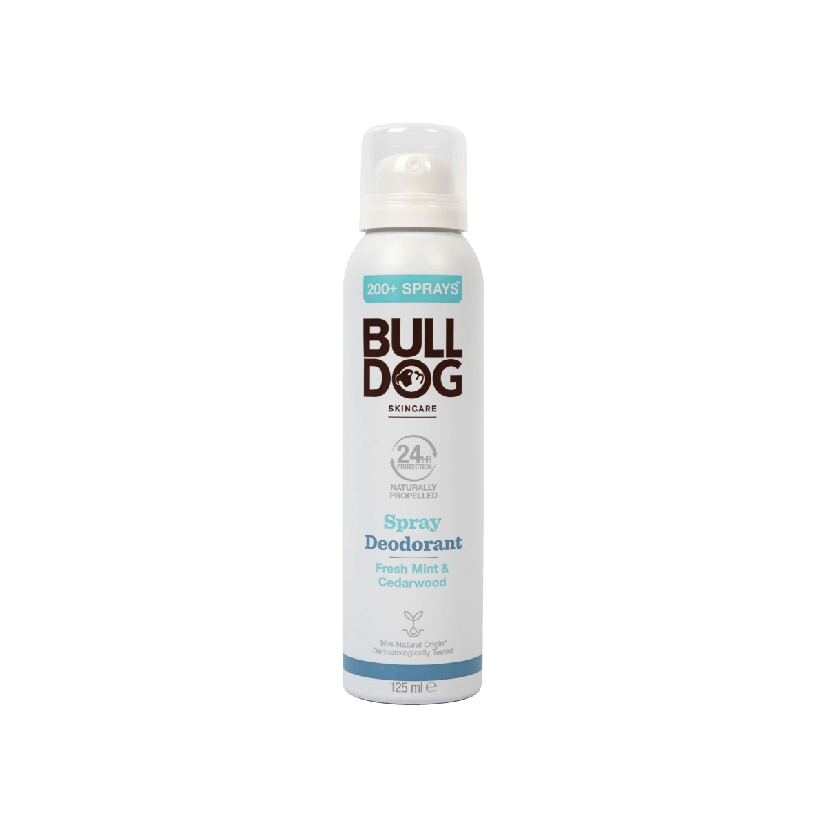 Bulldog Fresh Mint & Cedarwood Spray Deodorant 125ml