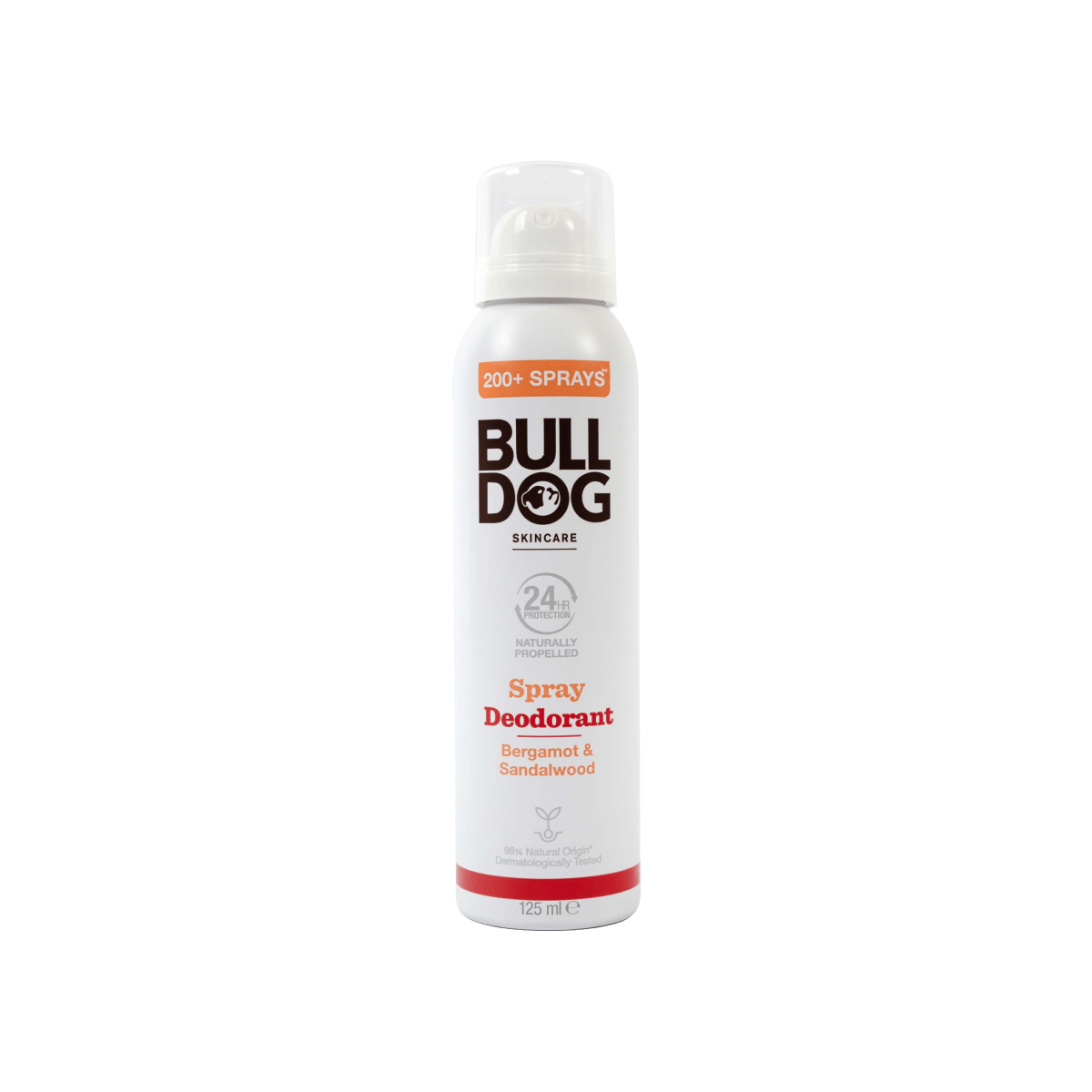 Bulldog Bergamot & Sandalwood Spray Deodorant 125ml