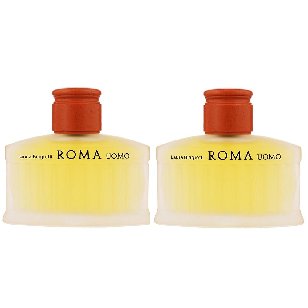 2-pack Laura Biagiotti Roma Uomo EdT 40ml