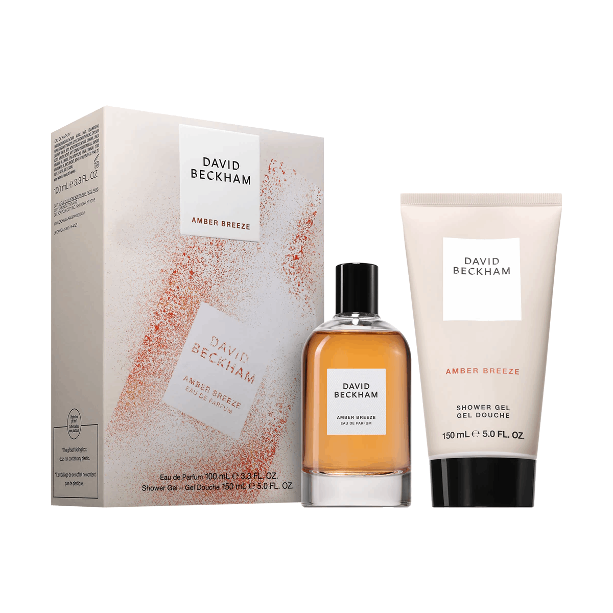 David Beckham Amber Breeze Giftset EdP 100ml + Shower Gel 150ml