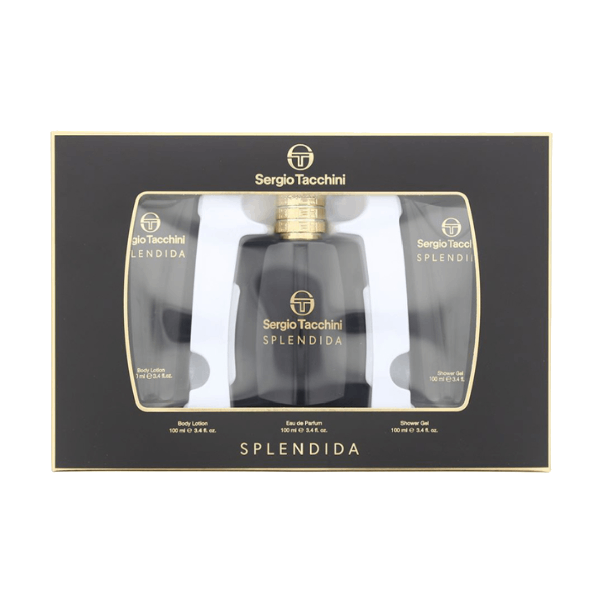 Sergio Tacchini Splendida Gift Set EdP 100ml + Body Lotion 100ml + Shower Gel 100ml