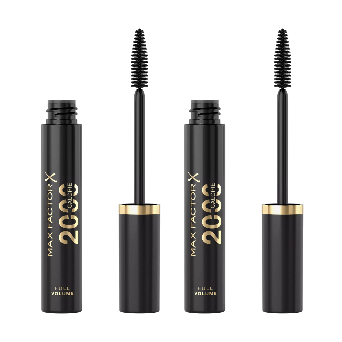 2-pack Max Factor 2000 Calorie Mascara Black 9ml